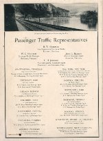 Passenger Traffic Representatives